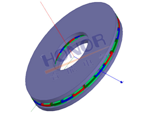 永磁同步外转子轮毂电机